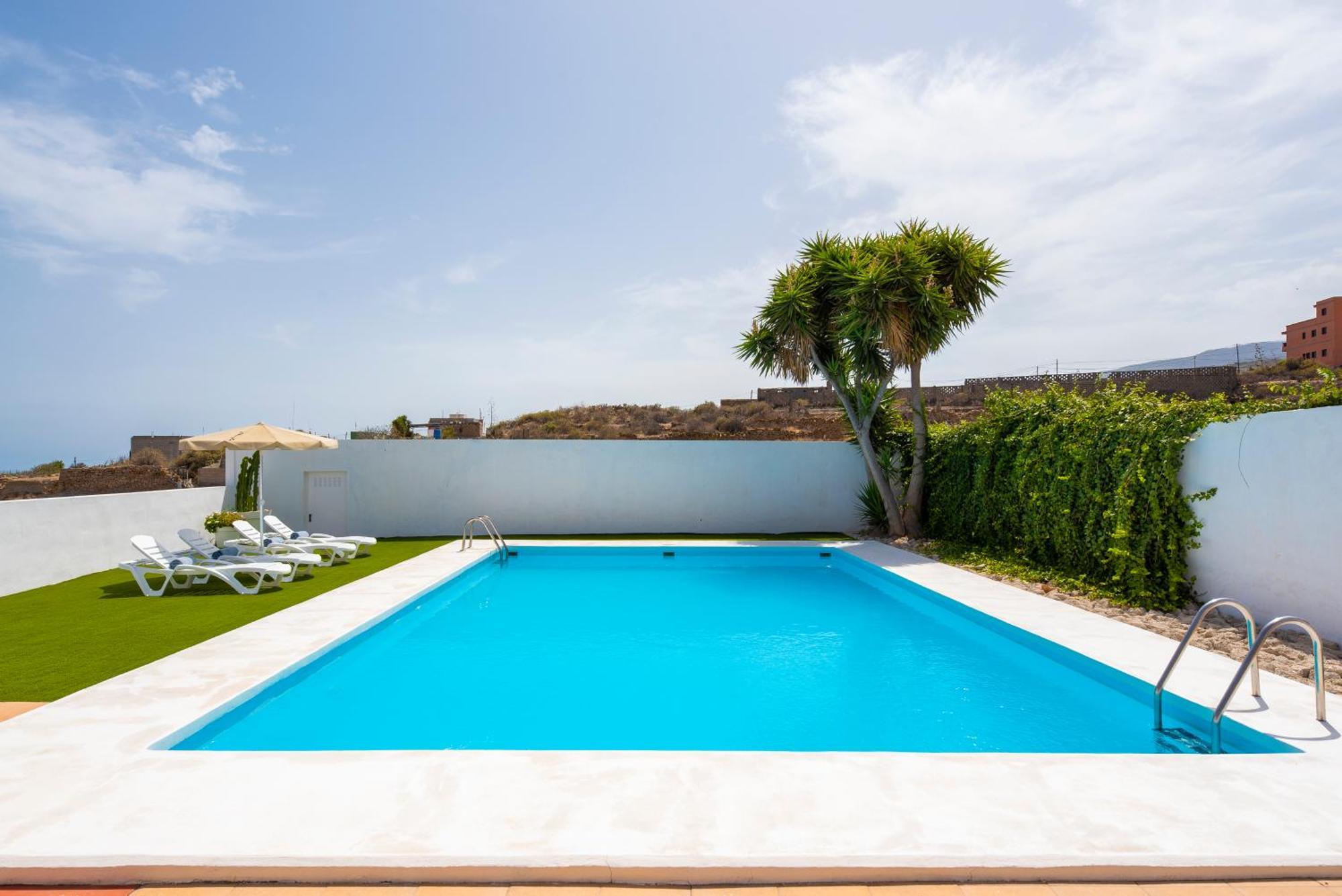 Villa Private House With Pool & Garden à Güimar Extérieur photo