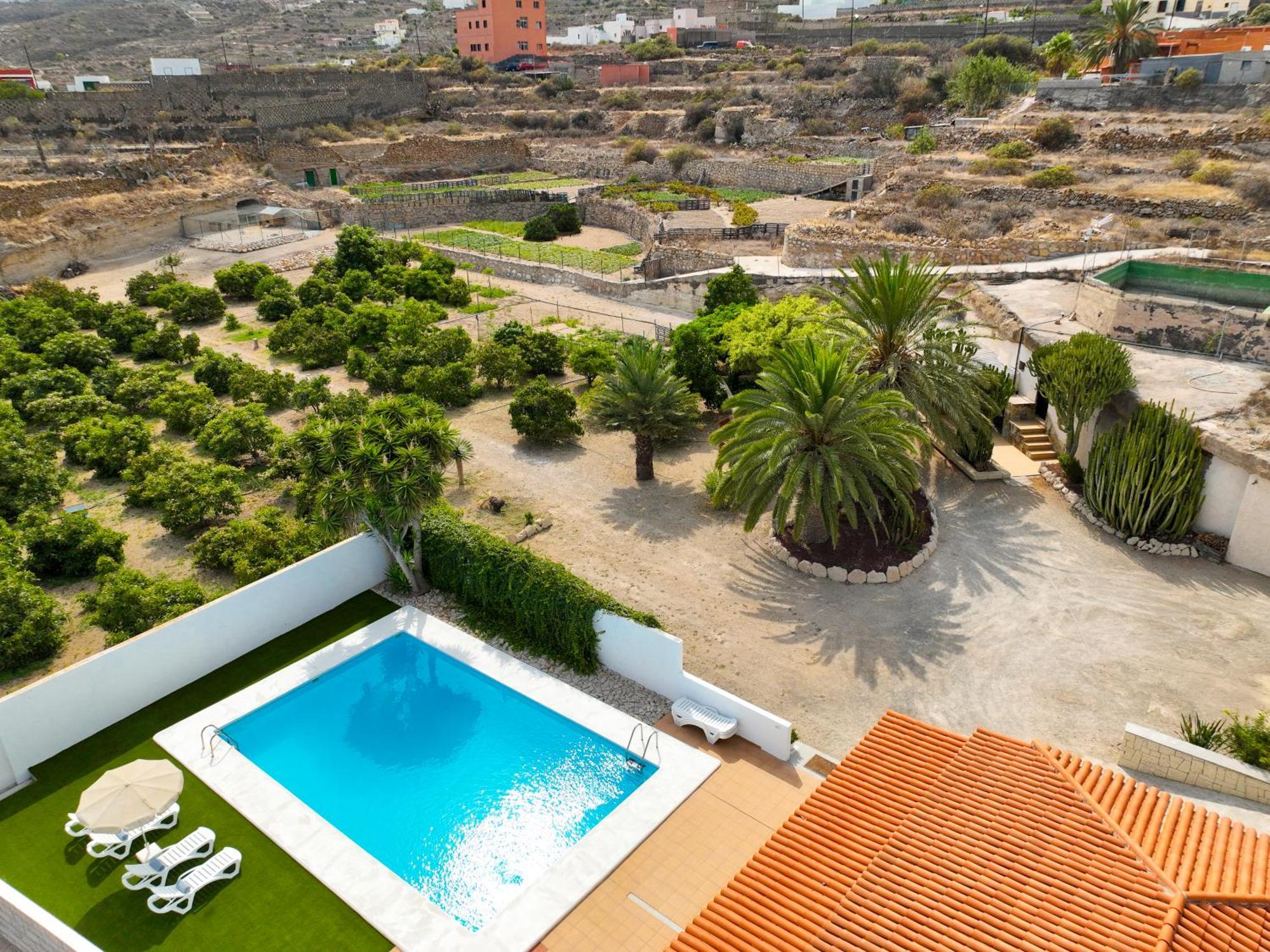 Villa Private House With Pool & Garden à Güimar Extérieur photo